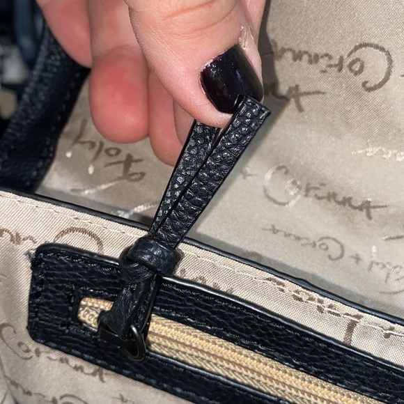 Foley + Corinna purse snake print chain crossbody leather shoulder bag rectangle - Picture 8 of 8